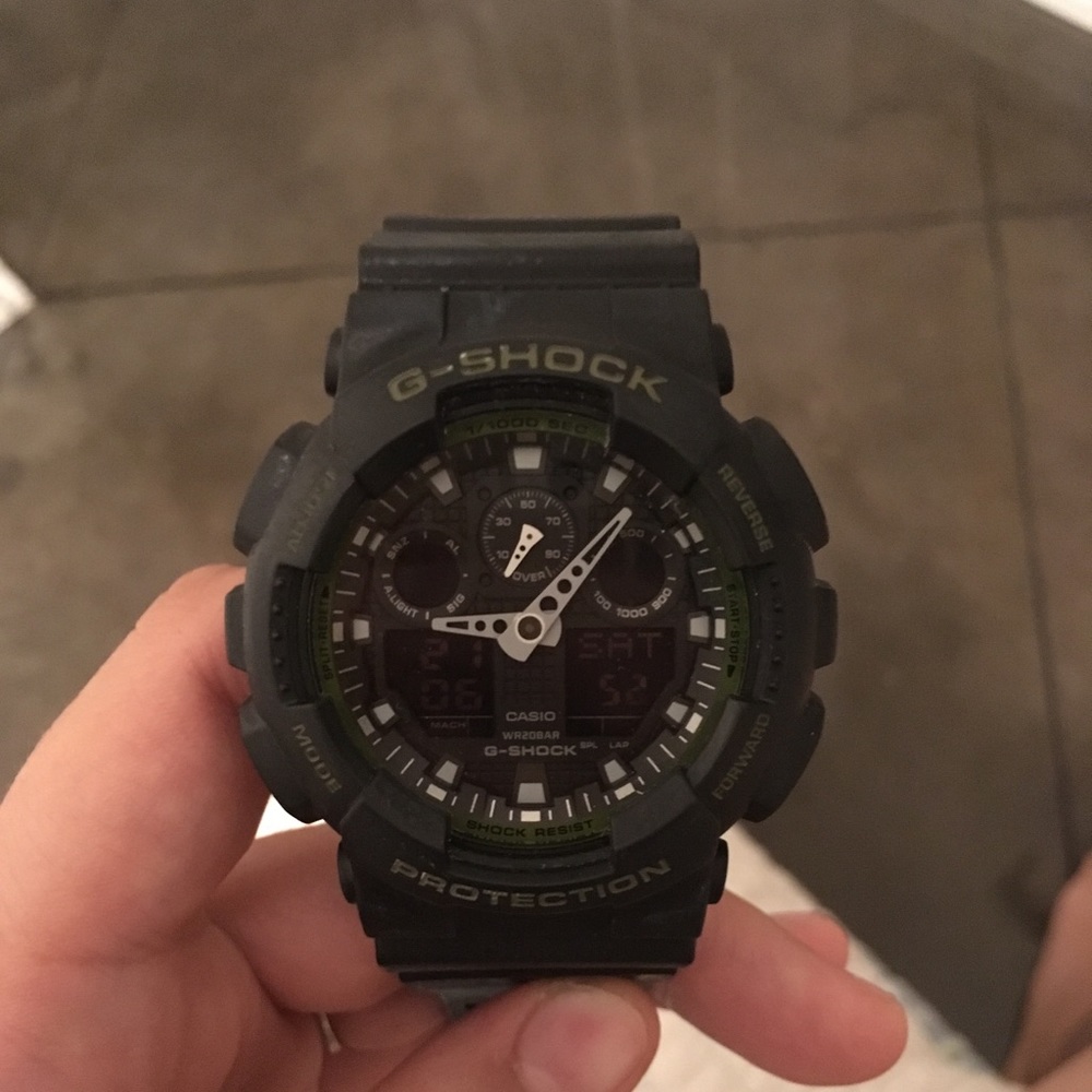 G-shock: $100